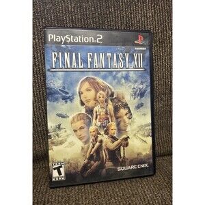 Final Fantasy XII Game (Sony PlayStation 2, 2006 Console Tested Square Enix